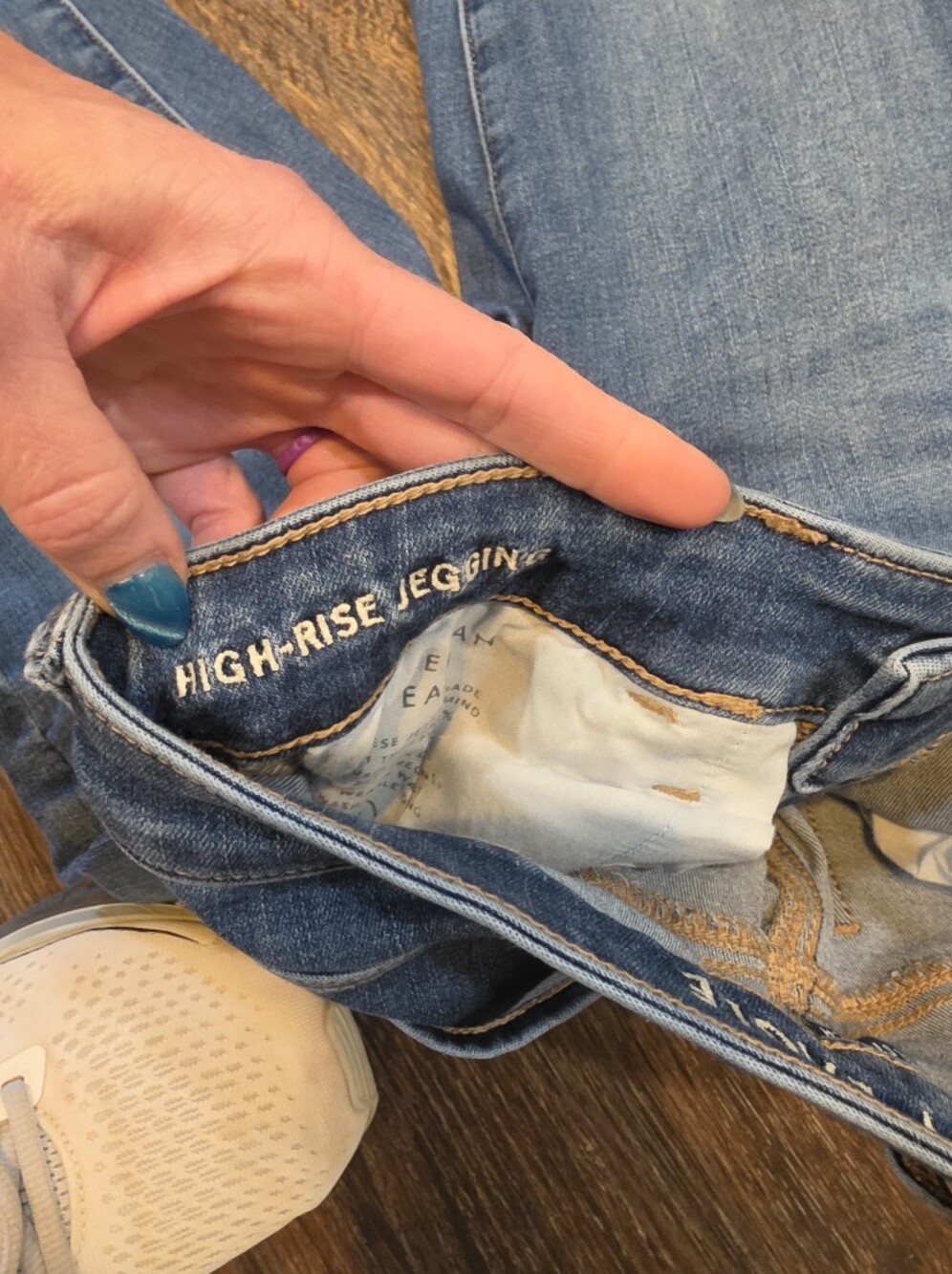 High Rise Jeggings - Picture 2 of 4